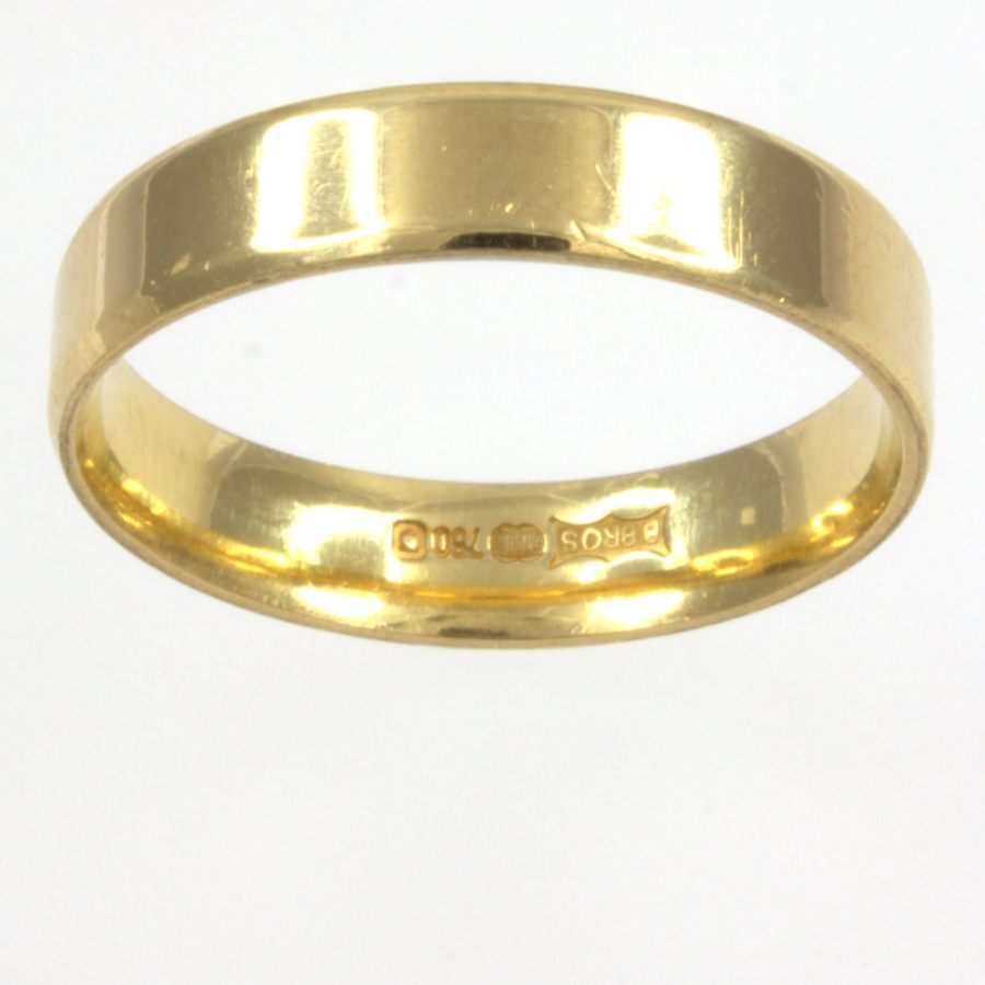18ct gold Wedding Ring size L